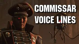 WH40K Space Marine 2 Commissar Voice lines