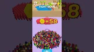 ESCALATORS FIGHT MODE 60 🤓 #shorts #android #ios #gaming #gameplay #escalators