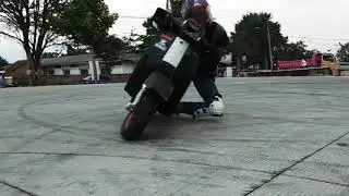 Vespa cornering garut