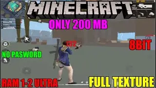 OBB LITE FEE FIRE 1BIT MINECRAFT SETELAH UPDATE 1.80.3 || OBB LITE FF TERBARU|| CONFIG NO LAG 2GB FF