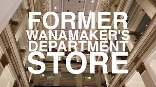 Inside the former Wanamaker's Department Store, PA
