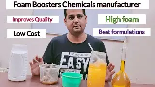 Foam booster manufacturer for Detergents | Detergent foam booster manufacturer in Kanpur #shorts