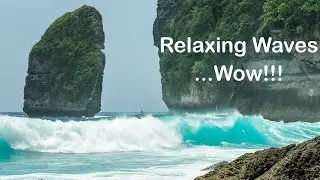 Incredibly Relaxing Waves | Ocean Sounds to Sleep, Study and Chill| 3 hours