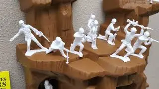 WHITE!!!! Tim Mee toy soldiers toy review!!