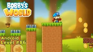 Level 86 | Super Bobby's World &mdash; Free Run Game | Without Dying | 3-star | Android