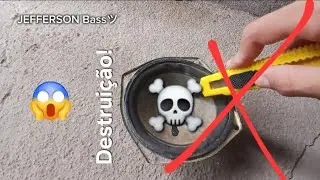 Desmontei um alto-falante de 