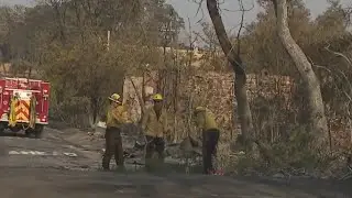 Devastation of Chinese Camp caused by 6-5 Fire