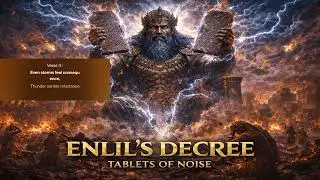 ENLIL&rsquo;S DECREE TABLETS OF NOISE | Rap Music 2026