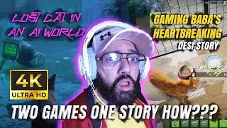 Gaming Baba & The Lost Cat | Emotional Desi Sci-Fi Story of Hope in Ai Worlds
