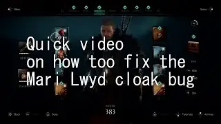 Ac Valhalla Cloak Bug Fix (Updated more ways too fix)