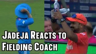 Sir Jadeja Reacts Indian Fielding Coach(Dilip) After this | Cricket one minute