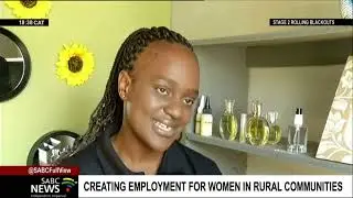Matimba Makaringe has created a fragrance-making employment for women in rural communities
