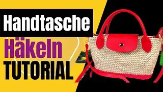 Süße Kleine Damen Handtasche Häkeln, Tutorial in 4K, Subtitles