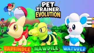 🔥THE 3 STARTERS!!!💧Pet Trainer Evolution Leaks #4🌿