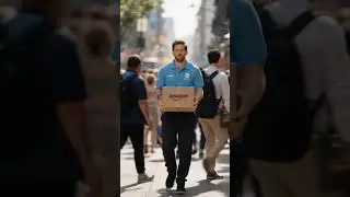 What If Ronaldo & Messi Turn UP at Your Doorstep as Amazon Delivery Drivers ?  AI #Ronaldo#CR7#Messi