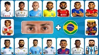 Can You Guess The Player By Song, Eyes, Emoji, Drink & Nationality 🤔⁉️ | Ronaldo, Messi, Yamal