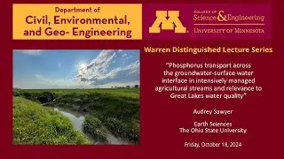 Phosphorus transport across the groundwater-surface water interface