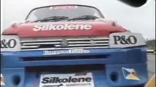 Shell Oils TVS Rallycross 1987 Brands Hatch Finals heat 1 Will Gollop  Mark Rennison