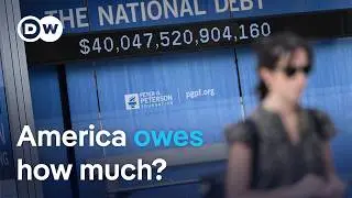 Can the US afford its $40 trillion debt? | DW News
