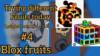 I tried different fruits today #bloxfruits #roblox 