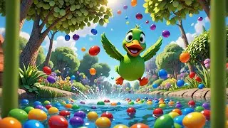 The Duck That Juggled Jelly Beans 🦆🍬 | Fun Learning Story for Kids | Preschool Educational Video