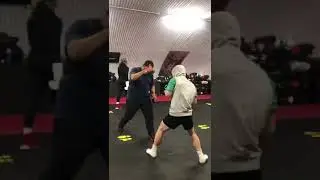 LOUIS ISAACS BOXING Training padwork boxing combinations