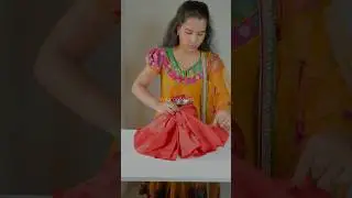 Tanjore Painting on Blouse Fabric | Parrots, Lotus & Buttis | Custom Orders Open!