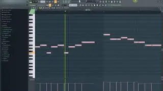 Five - When the Lights Go Out Piano notes tutorial on fl studio