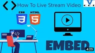 3 - Embedding Your Live Stream on the same stream selector YouTube channel create