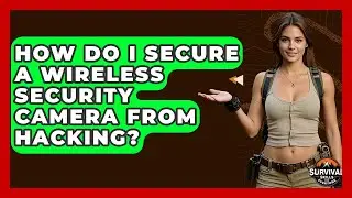 How Do I Secure A Wireless Security Camera From Hacking? - Survival Skills for Everyone