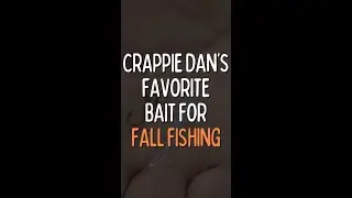 Crappie Dan&rsquo;s Secret Weapon for Finicky Fall Crappie!