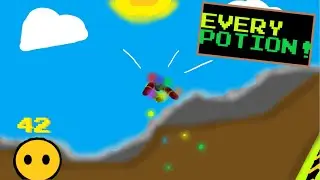 I USED EVERY POTION AT ONCE IN WOBBLY LIFE! (and some other stuff)