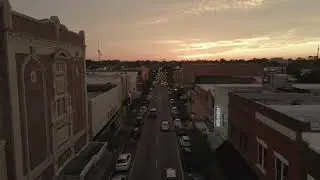 Down Thomas St in Hammond, Louisiana