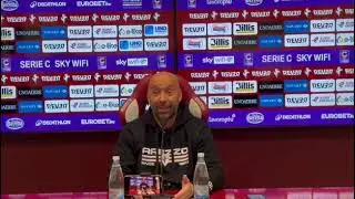 🎤| Mister Bucchi dopo Arezzo-Sambenedettese 