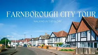 Walking Tour Farnborough Town Centre | Town In England London | Walk video London #vlog