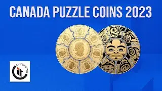 Canada Puzzle Coin (The Celestial Circle Puzzle Coin Set 2023) HD