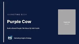 Be Remarkable or Be Invisible | Purple Cow by Seth Godin Book Summary