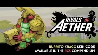 Rivals of Aether Burrito Kragg Skin Showcase