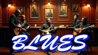 Midnight Blues Mood 🌙 | Relaxing Instrumental Blues Music