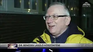 Benedek Doktor h&aacute;ziorvos b&uacute;cs&uacute;ztat&oacute;ja a Halom TV H&iacute;rad&oacute;j&aacute;ban