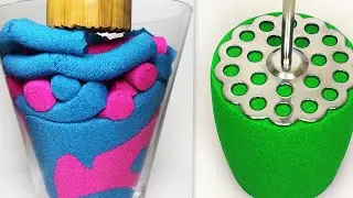 2 Hours  Crispy, Clean & Calm | Kinetic Sand Cutting ASMR ✨🔪