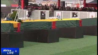 Ghana holds state funeral for ministers killed in chopper crash