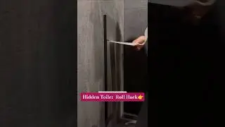 Hidden Toilet Roll Ideas✨#interior#shortsvideo#shortsfeed#youtubeshorts#ytshorts#shorts#bathroomhack