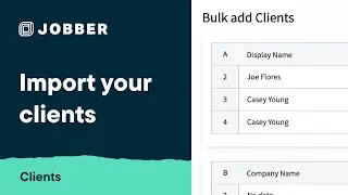 Import Your Clients | Clients