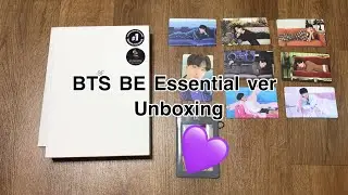 [UNBOXING] BE ESSENTIAL VER + preorder gift