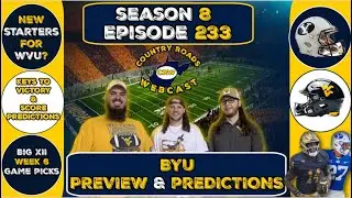 Предварительный обзор футбольного матча WVU-BYU, прогнозы | Веб-трансляция Country Roads