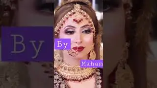 barat bride makeup look