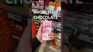 Шоколад с Лидл волосы ангела .Chocolate angel hair. #youtubeshorts #lidl #chocolate #poland