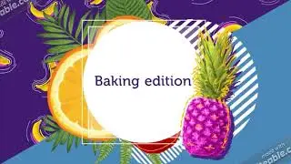 My intro for Baking videos | Creative Activity with Yavish