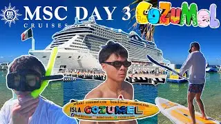 MSC Cruise Day 3 in Cozumel&hellip; The CRAZIEST Day Yet! - Fun Activities, Great Views, and Amazing time.
